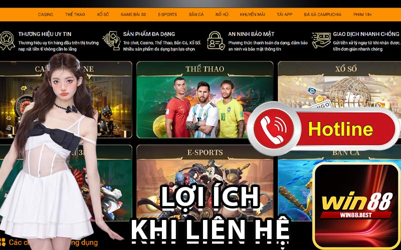 Lợi ích khi liên hệ