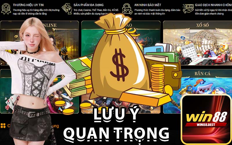 Lưu ý quan trọng