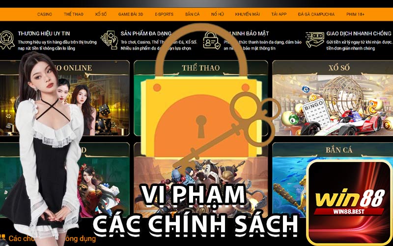 Vi phạm các chính sách