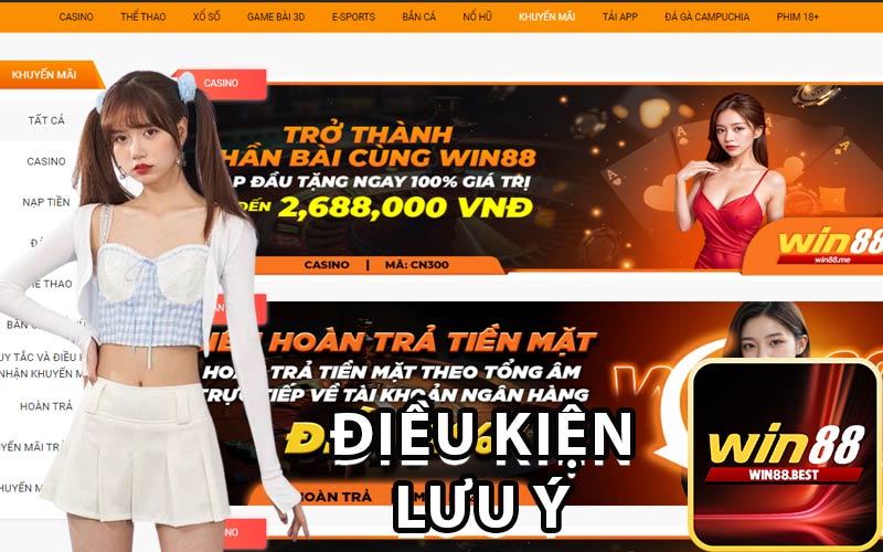 Điều kiện lưu ý