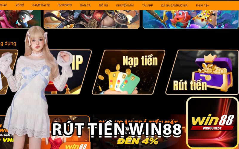 Rút tiền win88